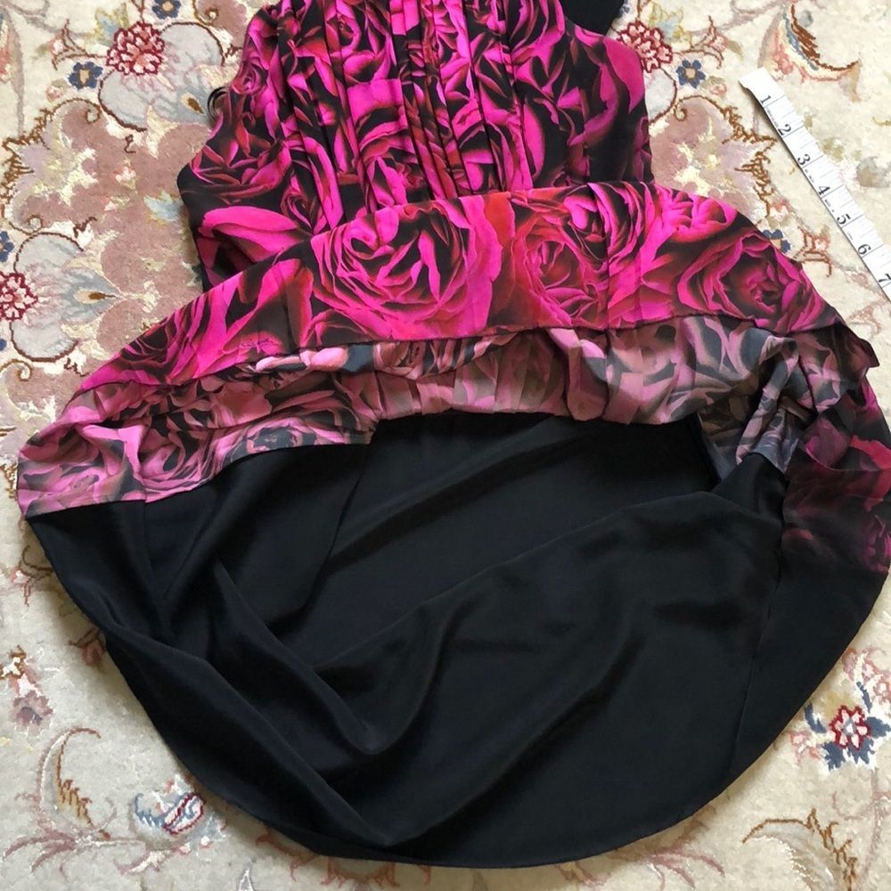 Roberto Cavalli Graphic Rose Dress - Picture 13 of 13